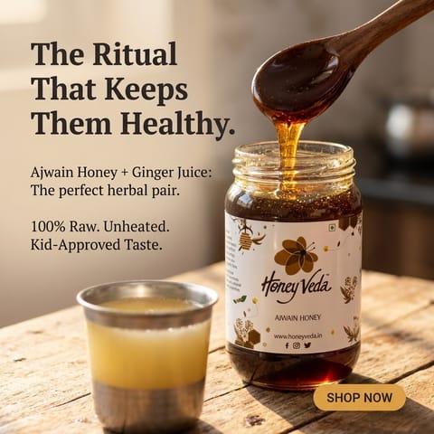 Honeyveda ad creative
