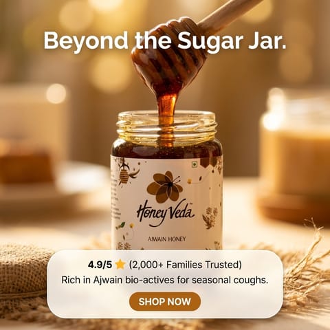Honeyveda ad creative
