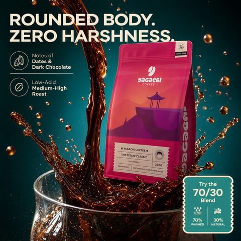 Yagachi Coffee ad creative